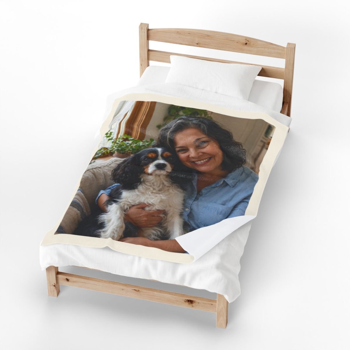 The cuddle blanket