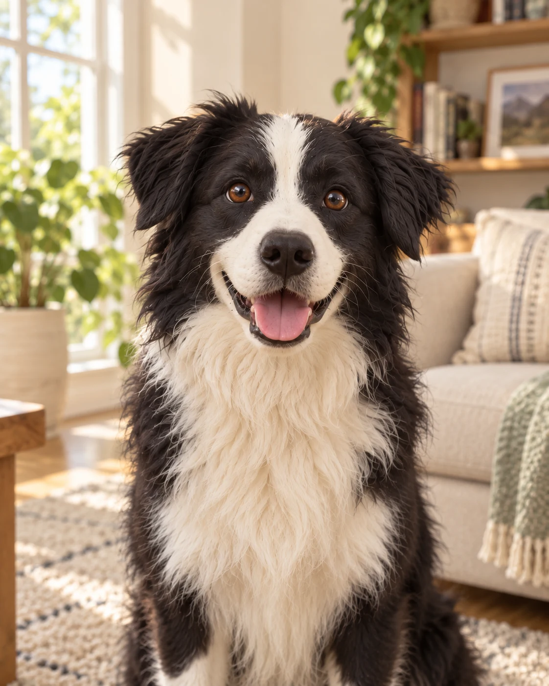 Reference photo of a border collie