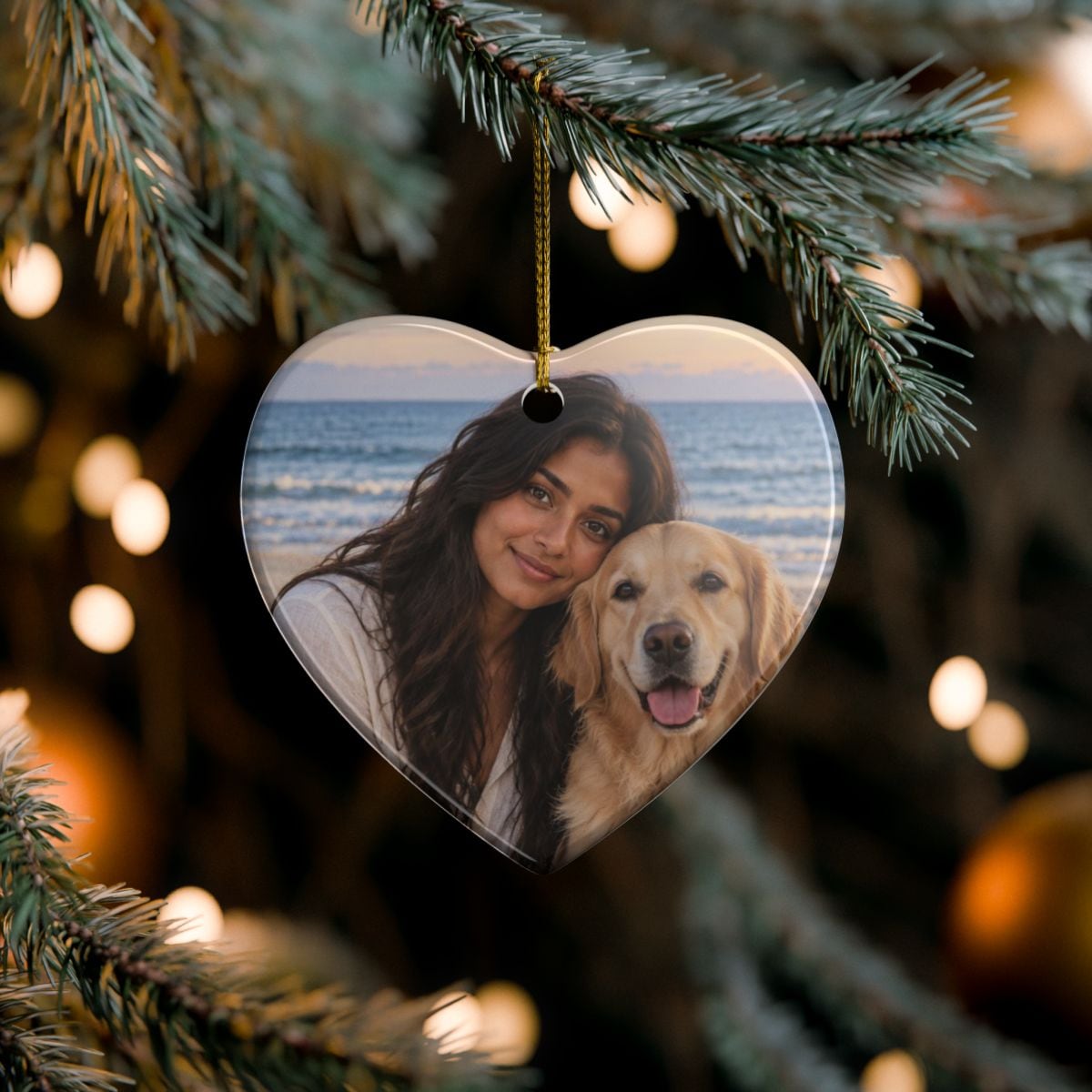 The Christmas ornament